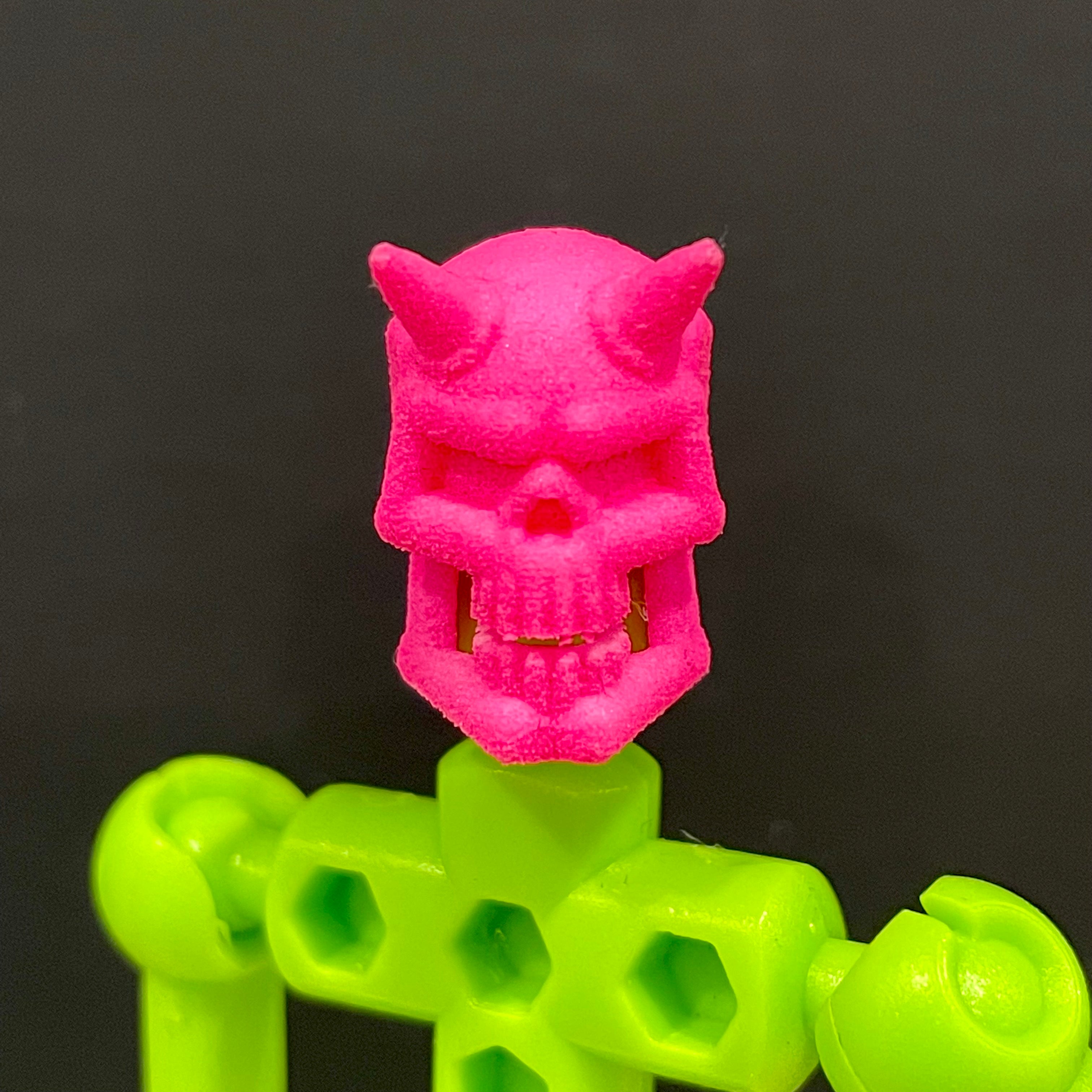 Demon skull mask for ModiBot