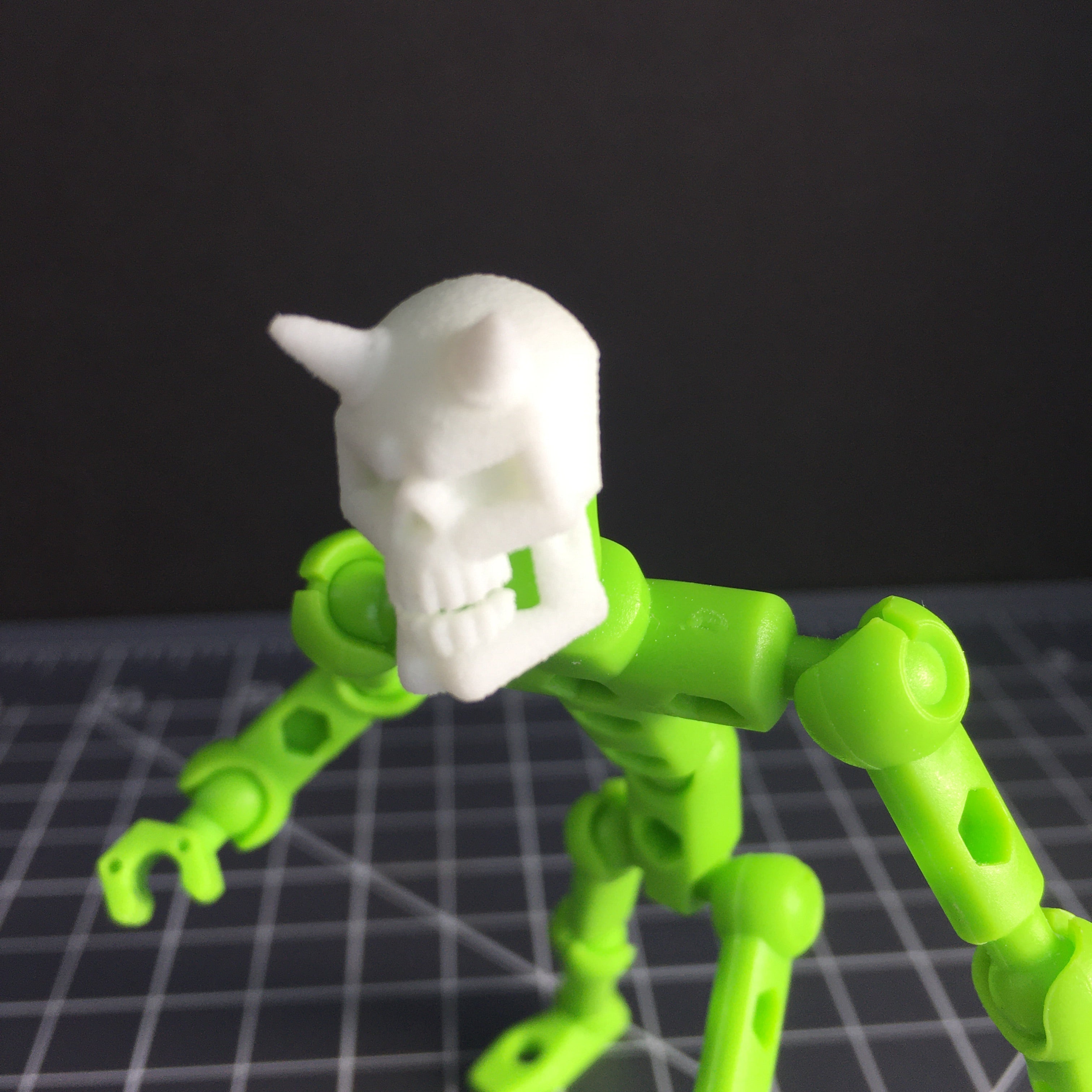 Demon skull mask for ModiBot