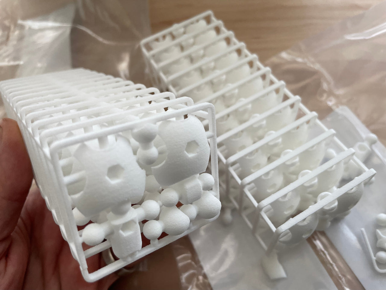 Behind the scenes: Unboxing 3d printed product sets for restock