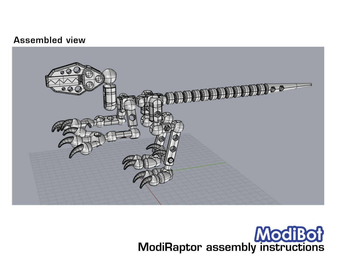 ModiRaptor Assembly Instructions
