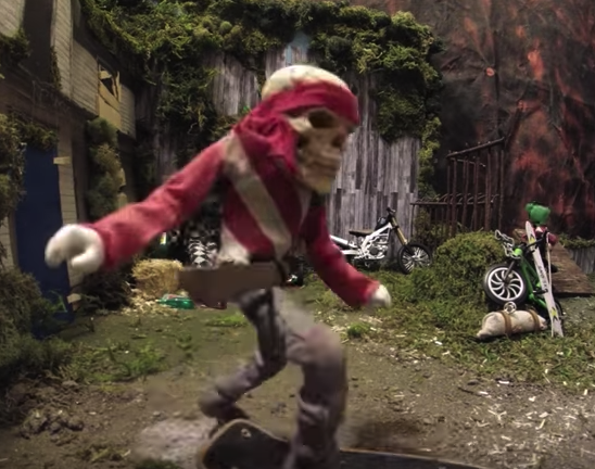 ModiBot Mo figure as simple stopmotion animation puppet