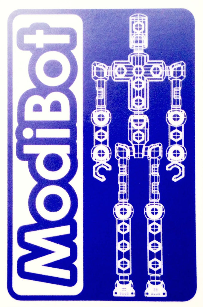 ModiBot Mo schematic sticker