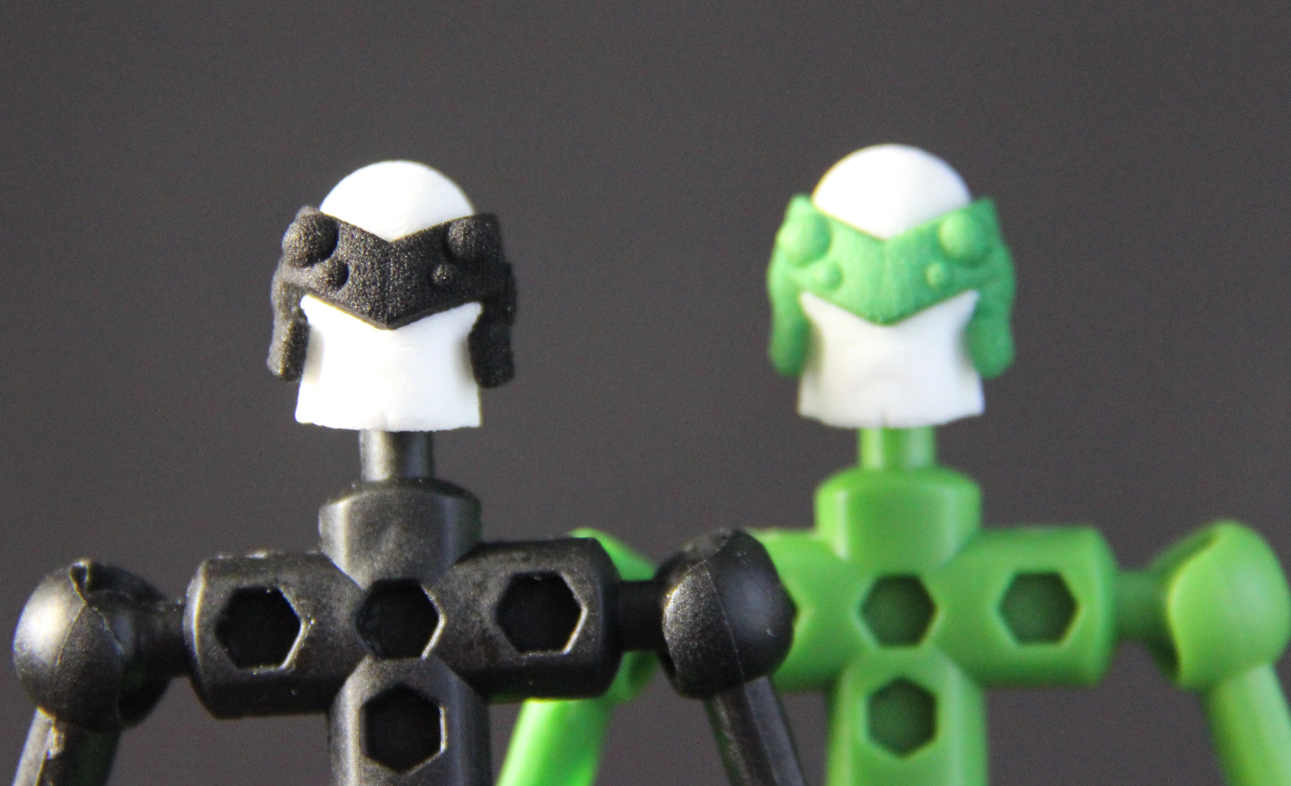 Cyberspook head for ModiBot figure kits