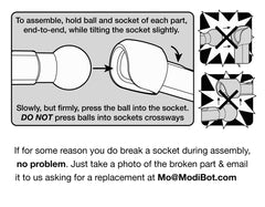 ModiBot Mo 5" DIY figure kit