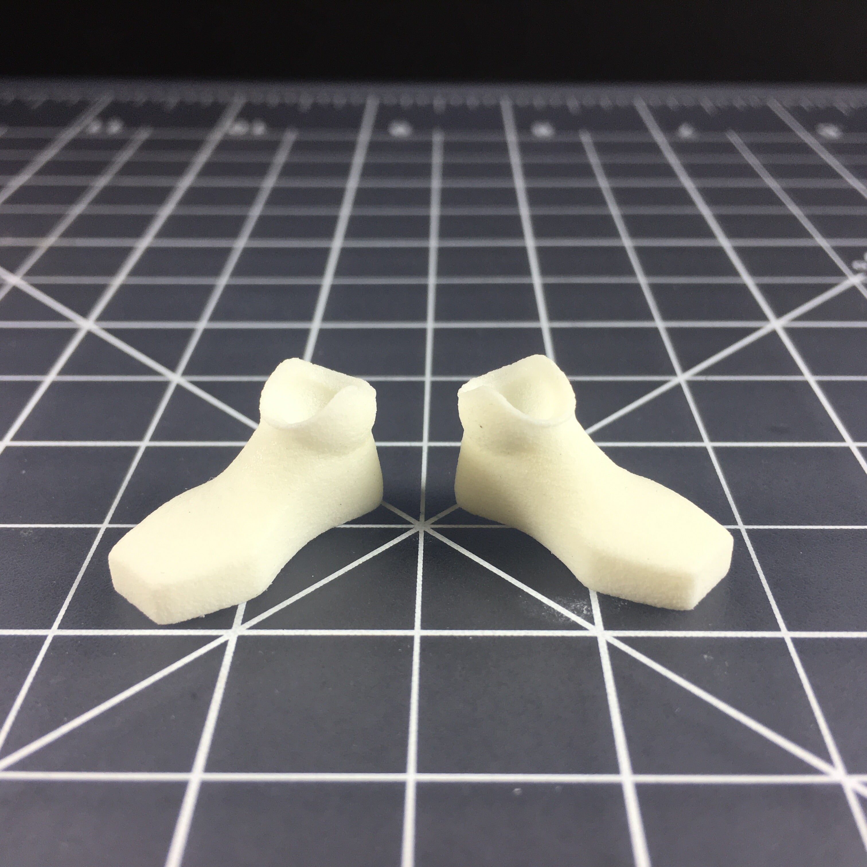 Human ExoSkin foot set for ModiBot