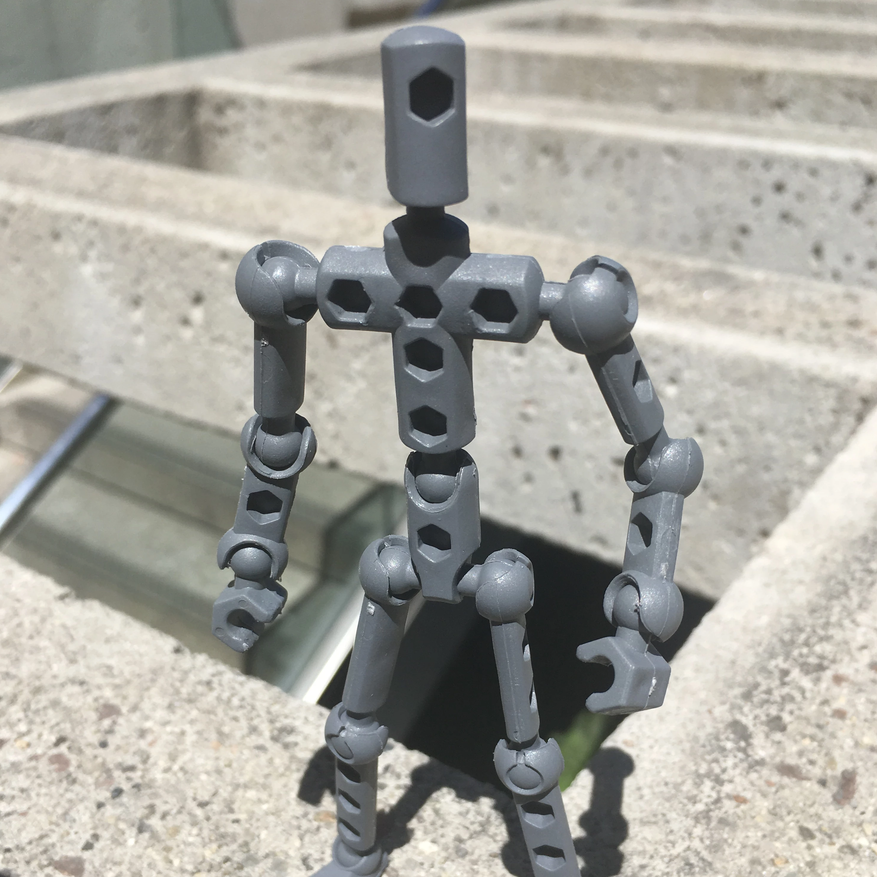 ModiBot Mo+ Figure armature for polyclay sculpting & stopmotion animation