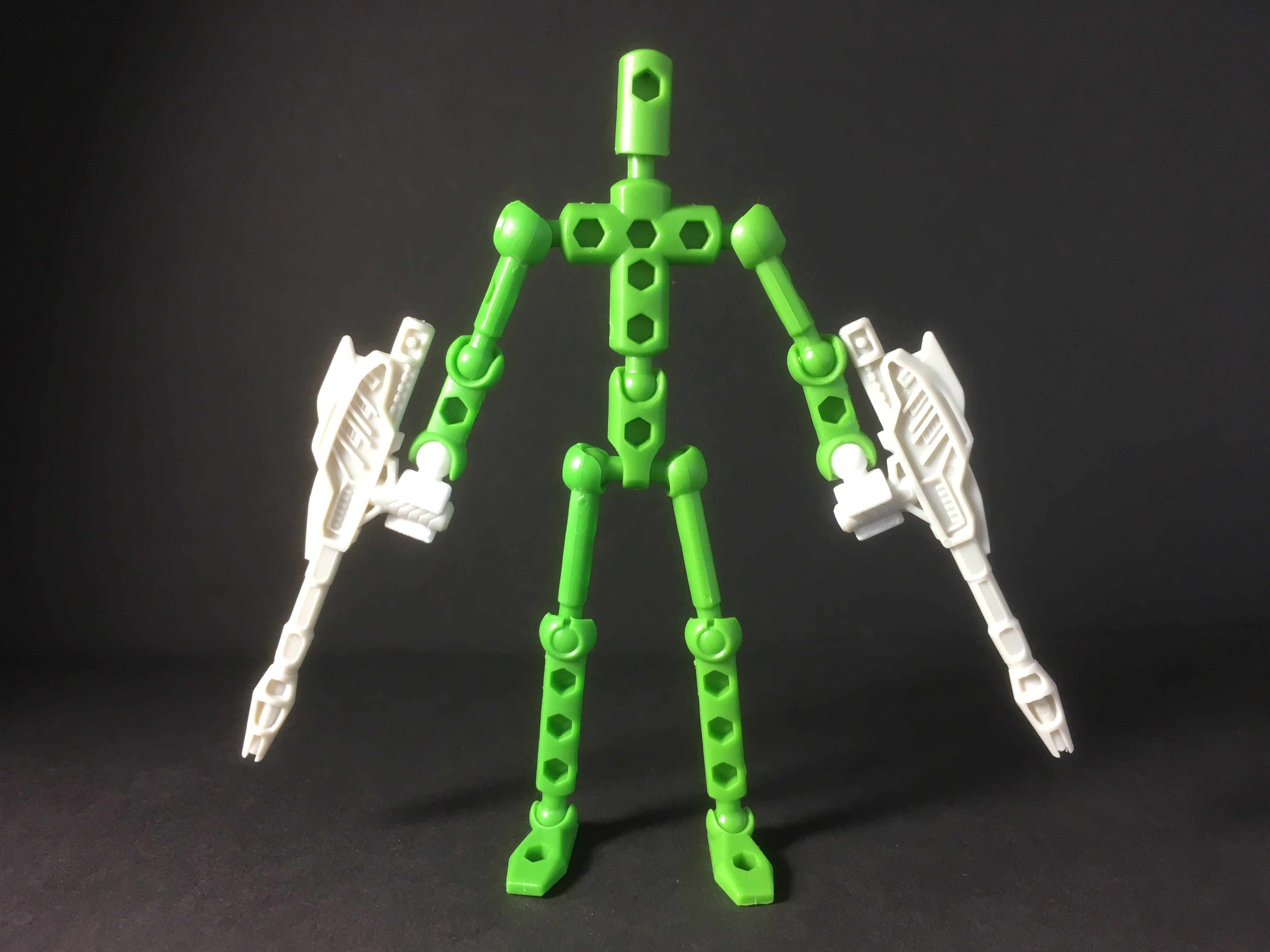 Transformers-compatible 5mm Hand set for ModiBot