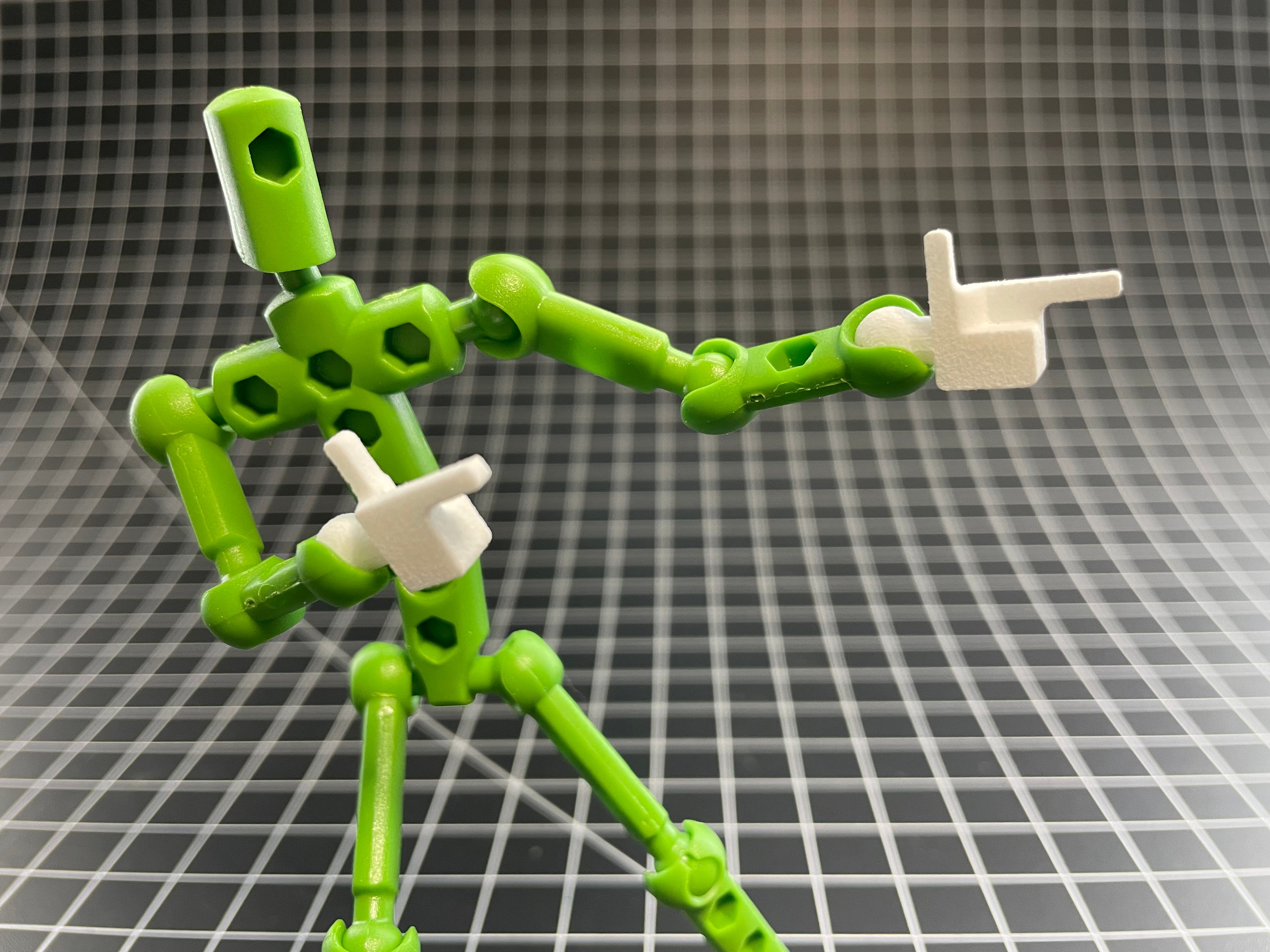 3D Print File Set for ModiBot Gesture Hands