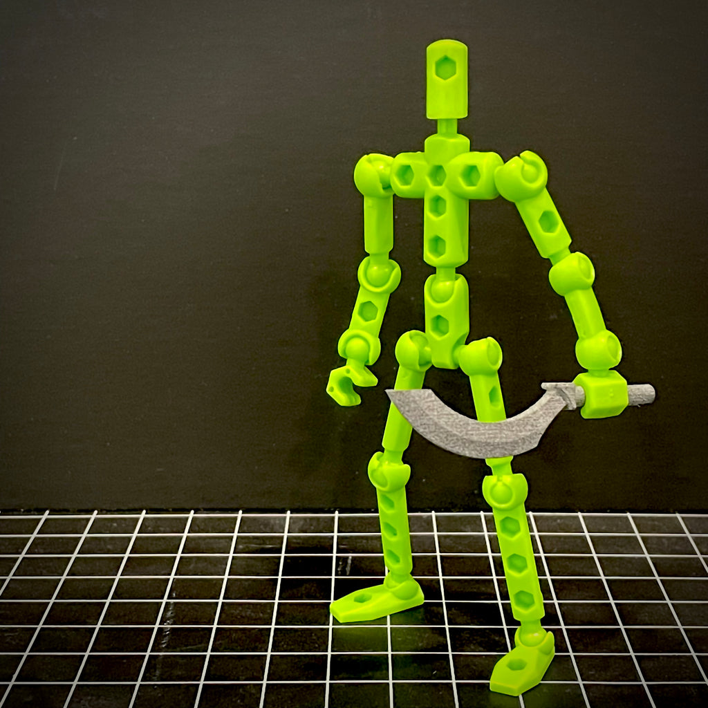 Khopesh Sword for ModiBot figure kits