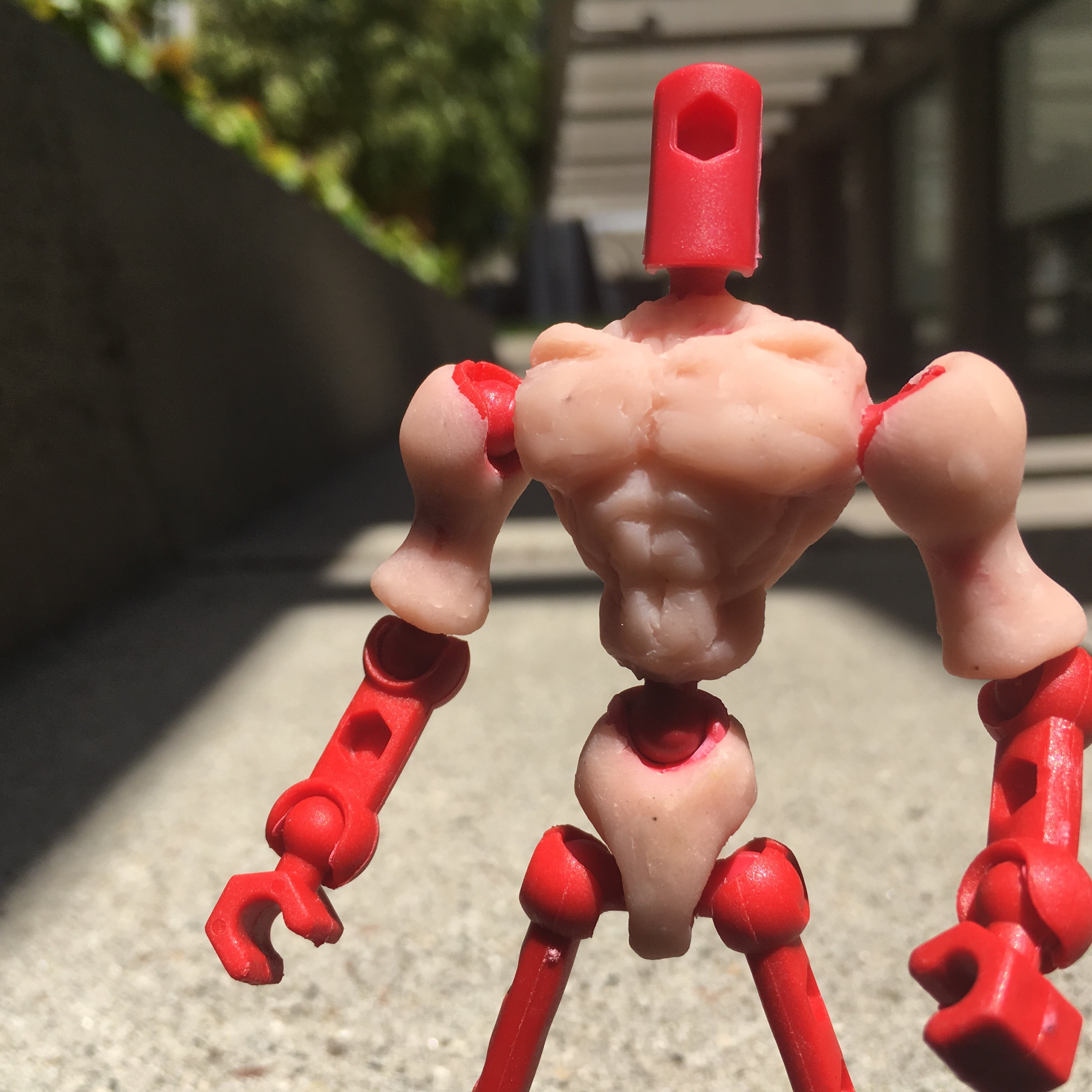 ModiBot Mo+ Figure armature for polyclay sculpting & stopmotion animation