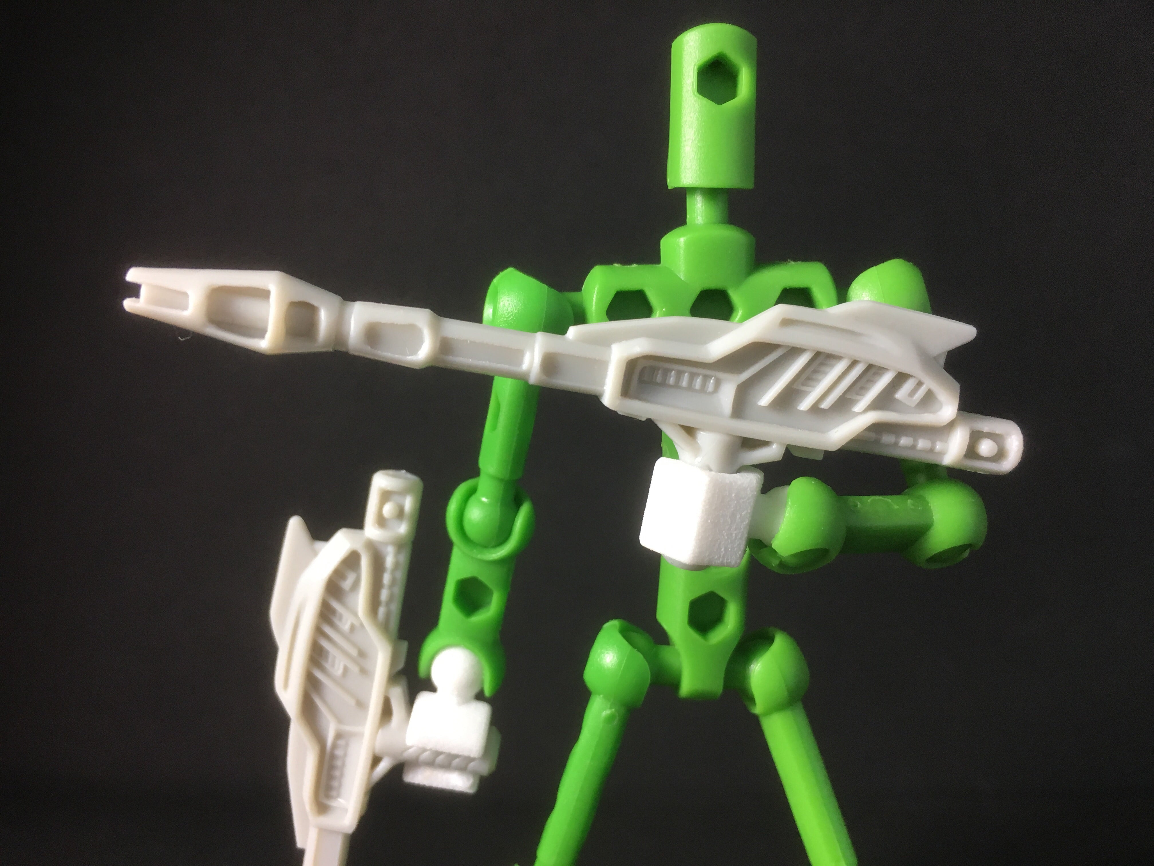 Transformers-compatible 5mm Hand set for ModiBot