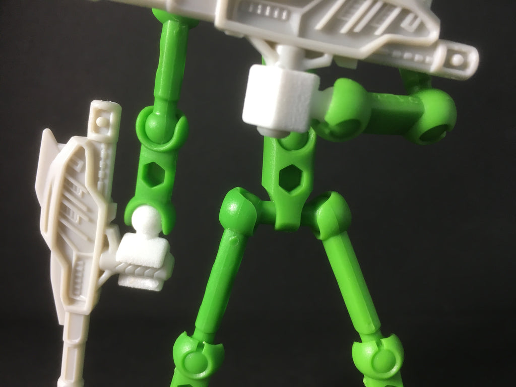 Transformers-compatible 5mm Hand set for ModiBot