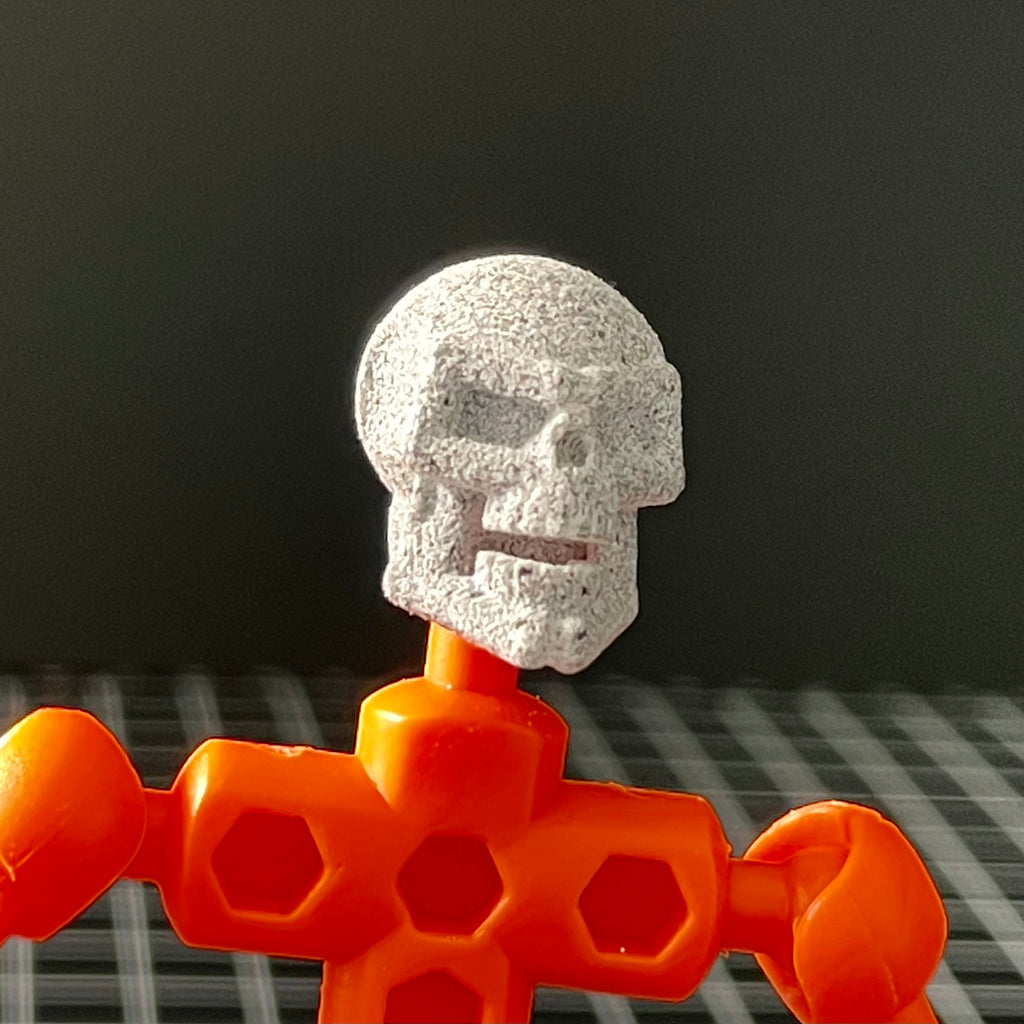 Skull character head for ModiBot figures