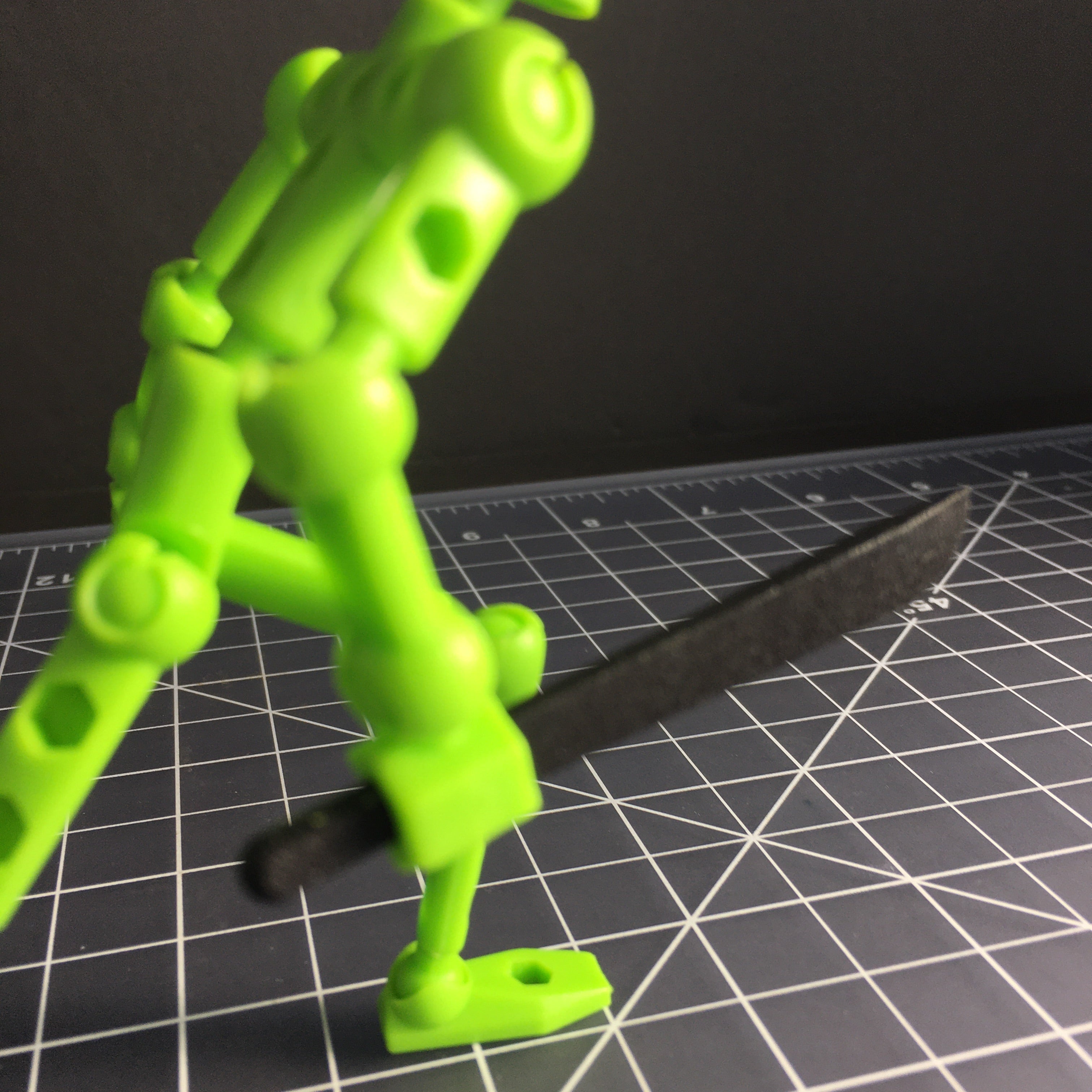 Machete for ModiBot figure kits