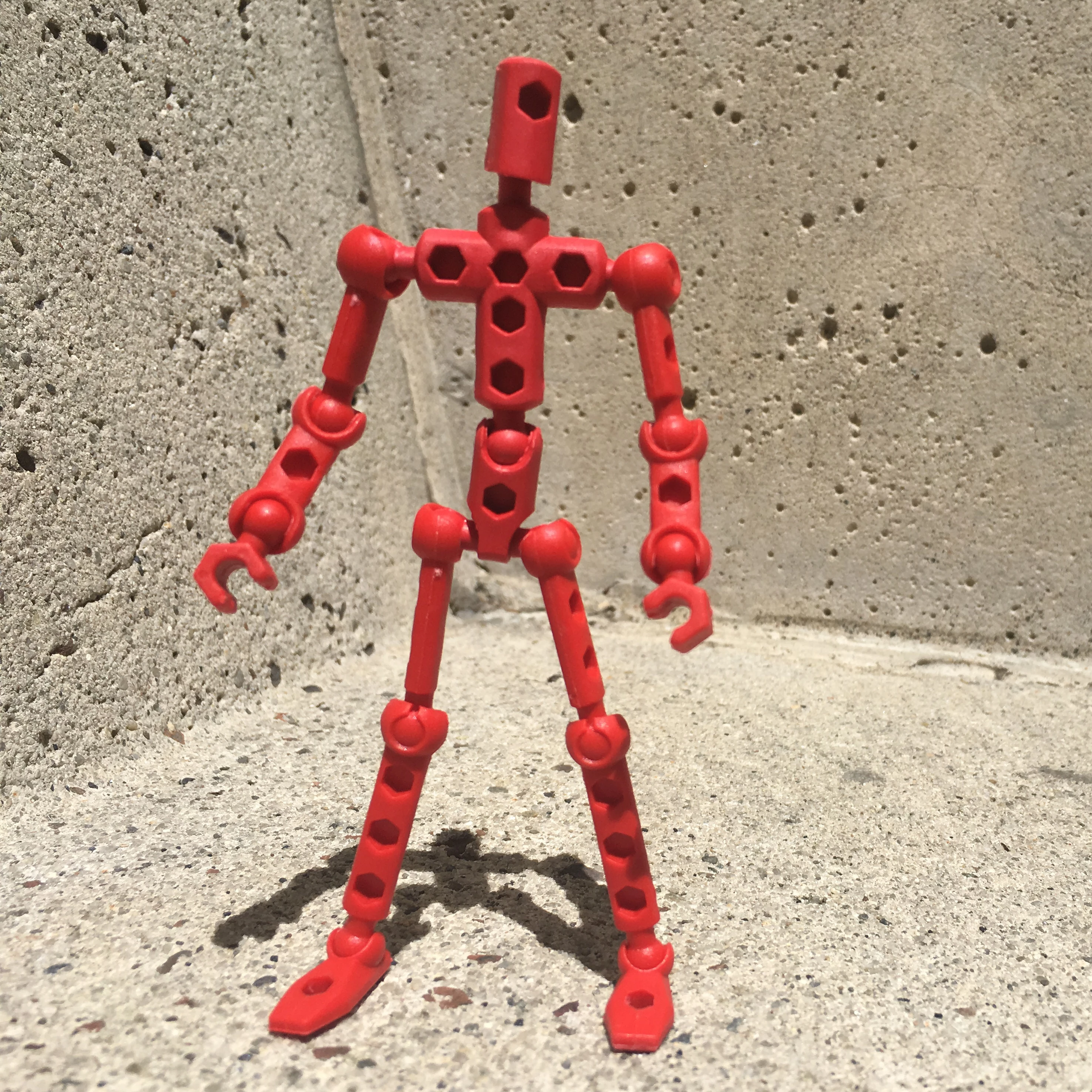 ModiBot Mo+ Figure armature for polyclay sculpting & stopmotion animation