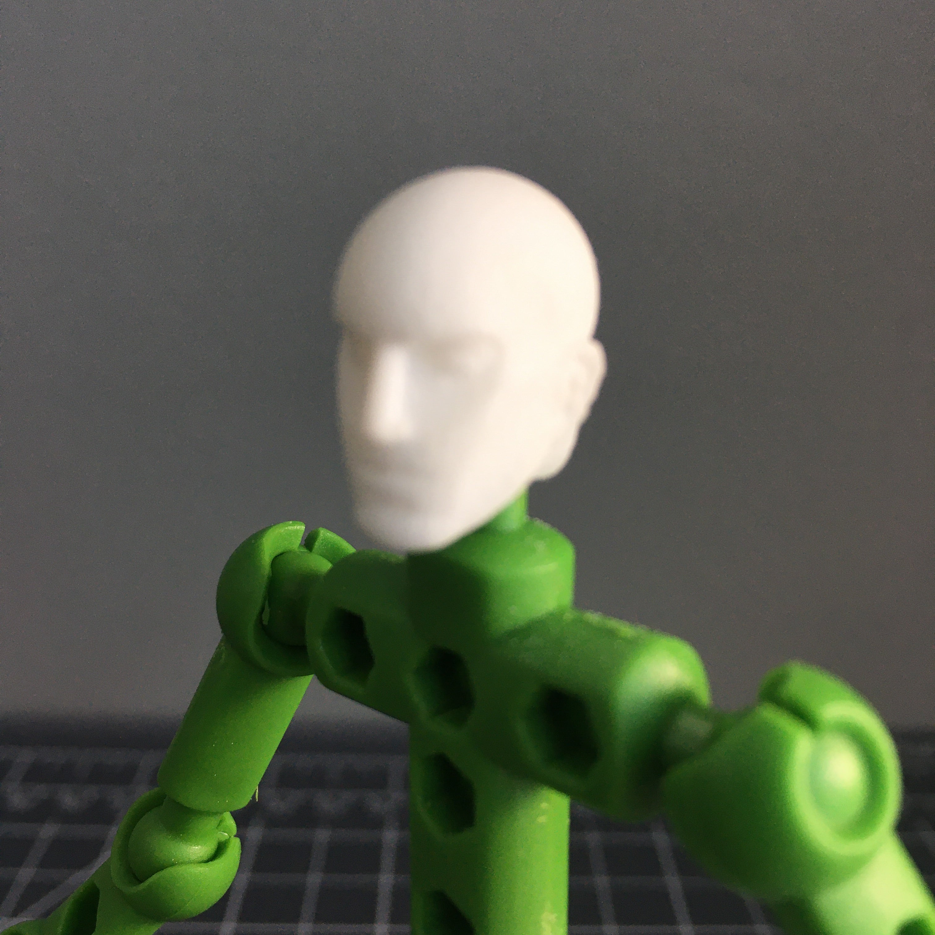 Human head for ModiBot figure kits