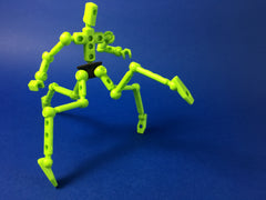 Quad connector for ModiBot figure kits